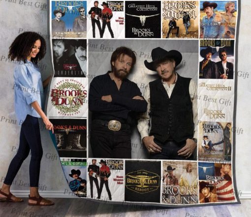 Brooks &amp Dunn Albums Co Poster Love Quilt Blanket