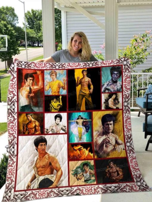 Bruce Lee Collection Quilt Blanket