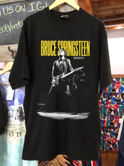 Bruce Springsn Winterland Ballroom Guitar Official Licensed Unisex T-Shirt