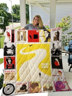 Bruno Mars CollectionLove97 Quilt Blanket