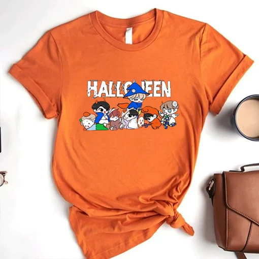 Bts Bangtan For Army For Kpop Bts Chibi Cute Bts Bts Halloween Unisex T-Shirt