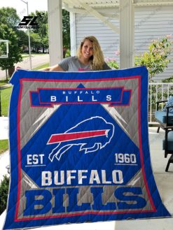 Buffalo Bills Love Quilt Blanket