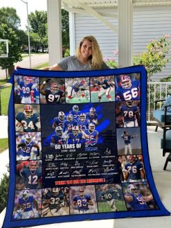 Buffalo Bills Quilt Blanket