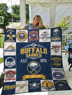 Buffalo Sabres Collected Quilt Blanket