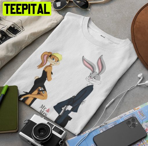 Bugs Bunny & Lola Looney Tunes Trending Unisex Shirt