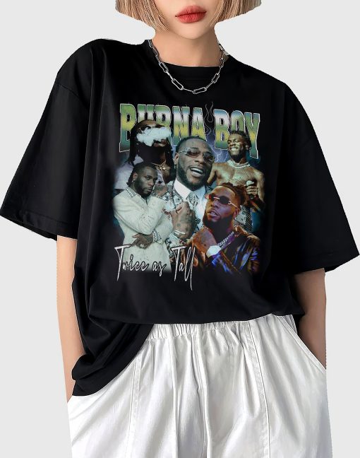 Burna Boy Twice As Tall Burna Boy 2022 Tour Unisex T-Shirt