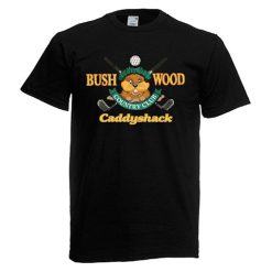 Bushwood Country Club Caddyshack Mens Black T-Shirt