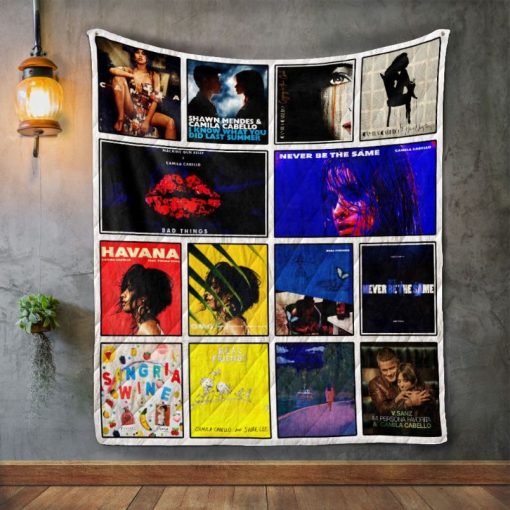 Camila Cabello Album  Quilt Blanket