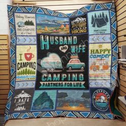 Camping Partner Quilt Blanket