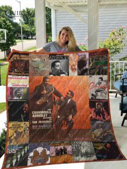 Cannonball Adderley Albums For Fans Collected Quilt Blanket