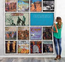 Caravan Live Albums Combine Quilt Blanket