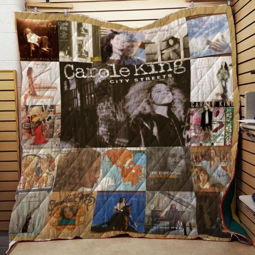 Carole King Best Albums Quilt Blanket