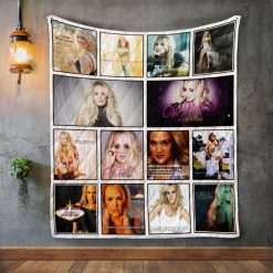 Carrie Underwood Two Album  Quilt Blanket