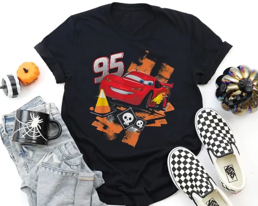 Cars Halloween Mcqueen Disney And Pixar Holiday Unisex T-Shirt