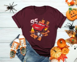 Cars Halloween Mcqueen Disney And Pixar Holiday Unisex T-Shirt