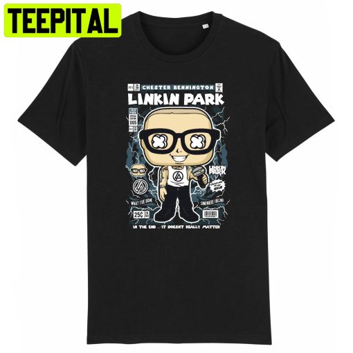 Cartoon Rock Linkin Park Chester Bennington Unisex T-Shirt