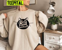 Cat Mom Black Cat Unisex Sweatshirt