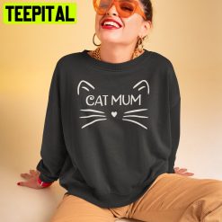 Cat Mum Cat Lover Unisex Sweatshirt