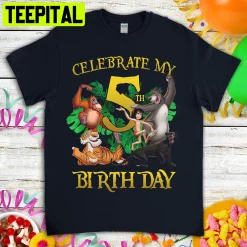 Celebrate My Birthday The Jungle Book Trending Unisex T-Shirt