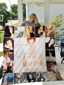 Celine Dion Collection Quilt Blanket