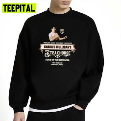 Charles Mulligan’s Steakhouse Ron Swanson Unisex Sweatshirt