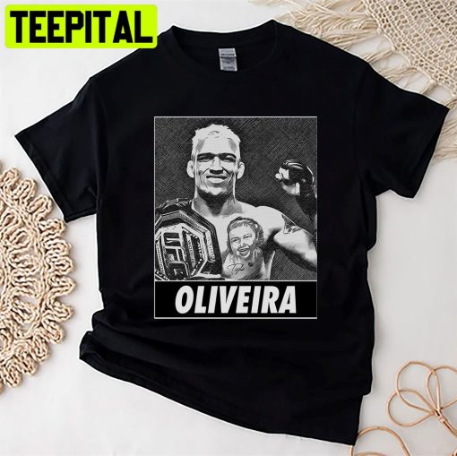 Charles Oliveira 90s Vintage Style Boxing Unisex T-Shirt