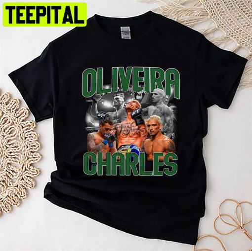 Charles Oliveira Boxing Vintage Unisex T-Shirt