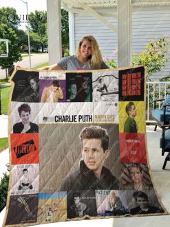 Charlie Puth Albums For Fans Collected Quilt Blanket