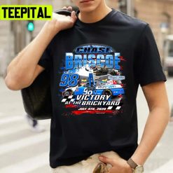 Chase Briscoe 2020 Indianapolis Brickyard Race Win Retro Nascar Car Racing Unisex T-Shirt