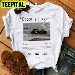 Checo Is A Legend Miamigp F1 Racing Unisex T-Shirt