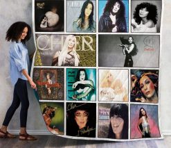 Cher Albums Quilt Blanket