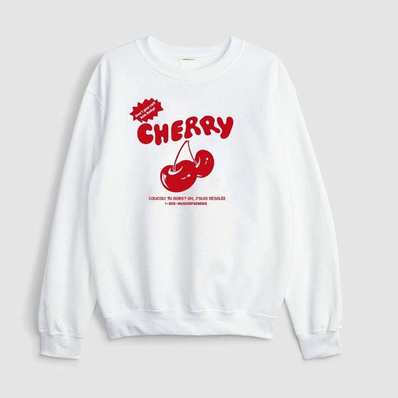 Cherry Harry's House Harry Styles Cute Design Unisex Sweatshirt