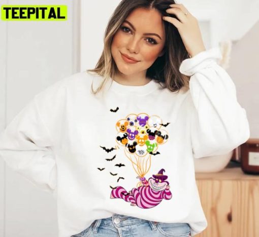 Cheshire Cat Disney Halloween Unisex Sweatshirt