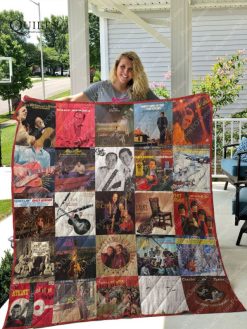 Chet Atkins Peppers Albums Quilt Blanket