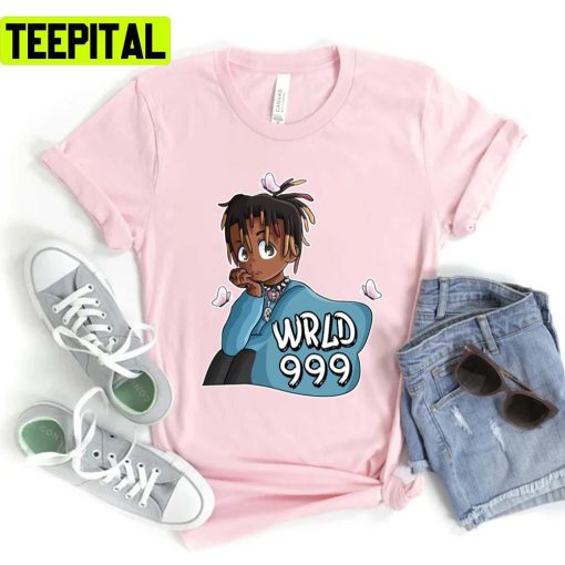 Chibi Art 999 Juice Wrld Rap Hip Hop Unisex T-Shirt