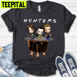 Chibi Hunters Supernatural Reflection Mirror Water Vintage Trending Unisex T-Shirt