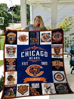 Chicago Bears Collection Quilt Blanket