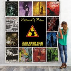 Children Of Bodom Albums Great Quilt Blanket