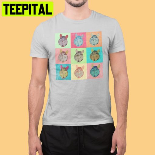 Chinchilla Pop Art Trending Unisex Shirt