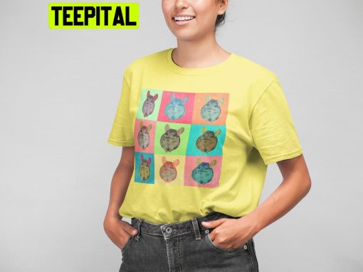 Chinchilla Pop Art Trending Unisex Shirt