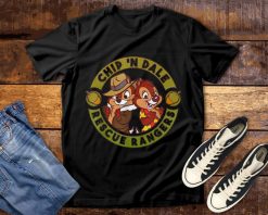 Chip _N Dale Rescue Rangers Logo Disney T-Shirt