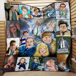 Chris Farley Tribute Collage Quilt Blanket