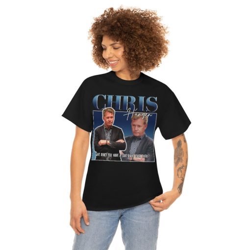 Chris Hansen 90s Bootleg Retro Illustration Unisex T-Shirt