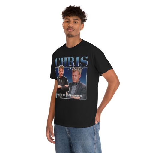 Chris Hansen 90s Bootleg Retro Illustration Unisex T-Shirt