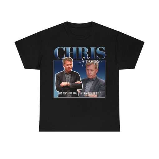 Chris Hansen 90s Bootleg Retro Illustration Unisex T-Shirt