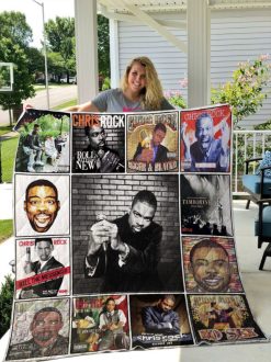 Chris Rock Quilt Blanket