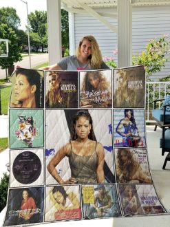 Christina Milian Quilt Blanket