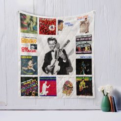 Chuck Berry Quilt Blanket