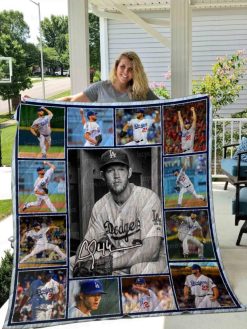 Clayton Kershaw Collection Quilt Blanket