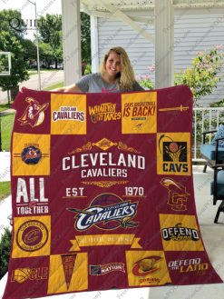 Cleveland Cavaliers Collected Quilt Blanket